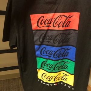Tommy Hilfiger jeans Coca Cola rainbow kith like